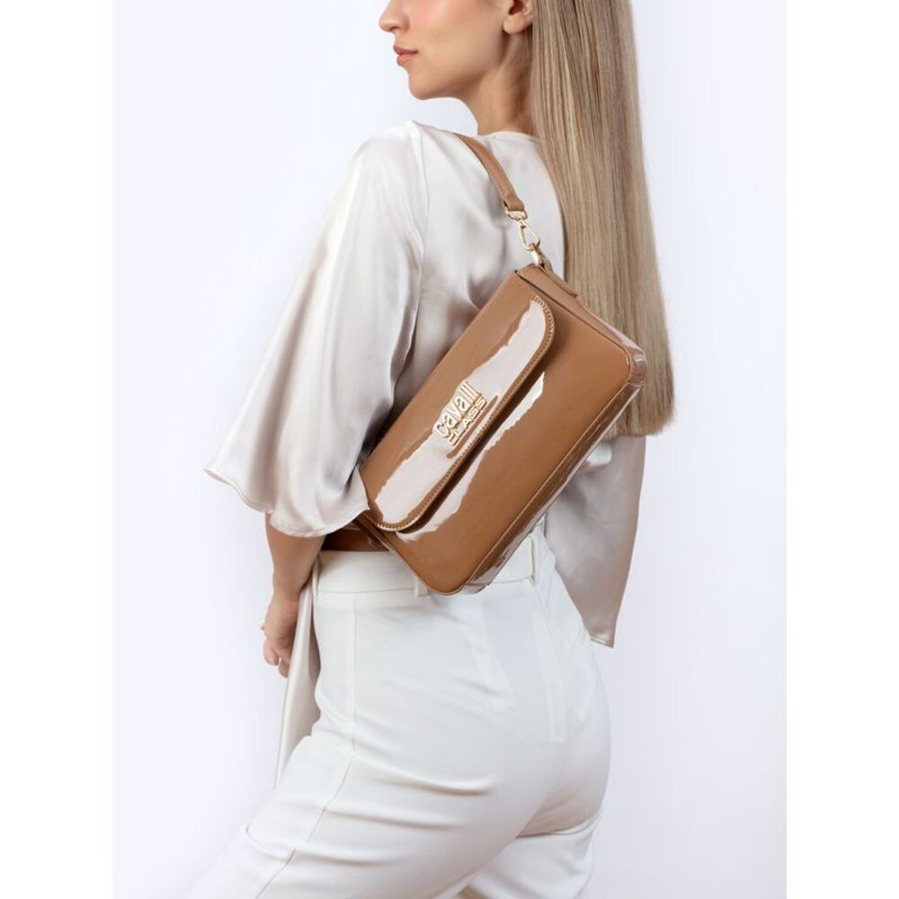 Cavalli Class FIRENZE Camel Medium Classic Shoulder Bag - Picture 4 of 5